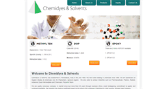 Desktop Screenshot of chemidyes.co.in