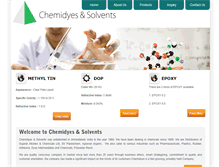 Tablet Screenshot of chemidyes.co.in